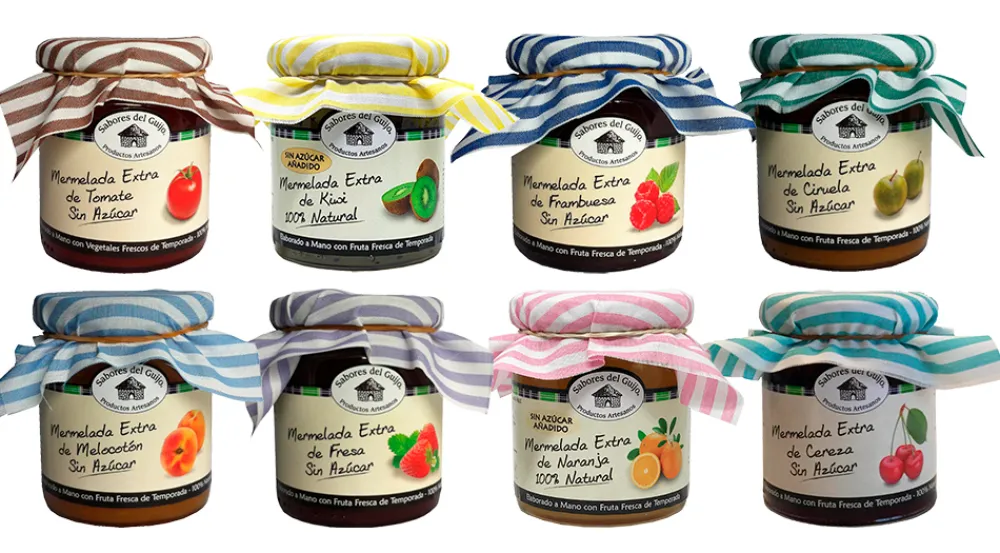 Best Sabores del Guijo Cuídate con Nuestras Mermeladas sin Azúcar - 8 x 280 g