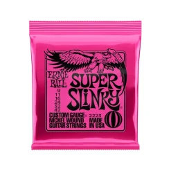 Cuerdas para Guitarra Eléctrica Ernie Ball Super Slinky (9-42)