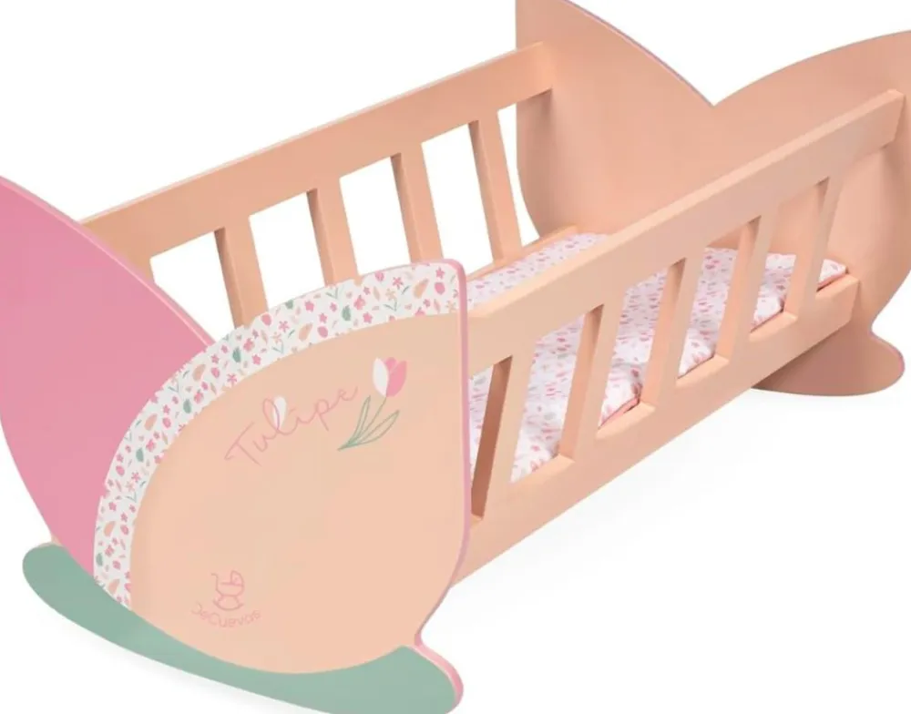 Clearance Decuevas Toys Cuna Tulipe de madera -