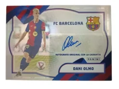 Dani Olmo Autógrafo Original FC Barcelona Panini Club - Solo 100 copias