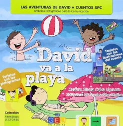 Discount GEU David va a la playa. Primeros lectores. Cuentos SPC