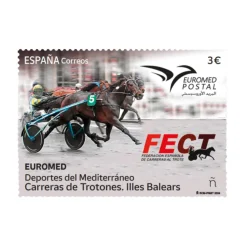 Deportes del Mediterráneo. Carreras de trotones. Illes Balears