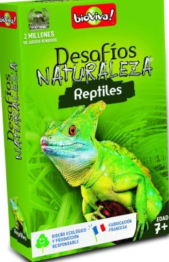 Asmodee Desafíos Naturaleza. Reptiles