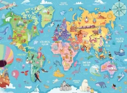 Descubriendo el mundo. Puzzle 100 piezas XXL