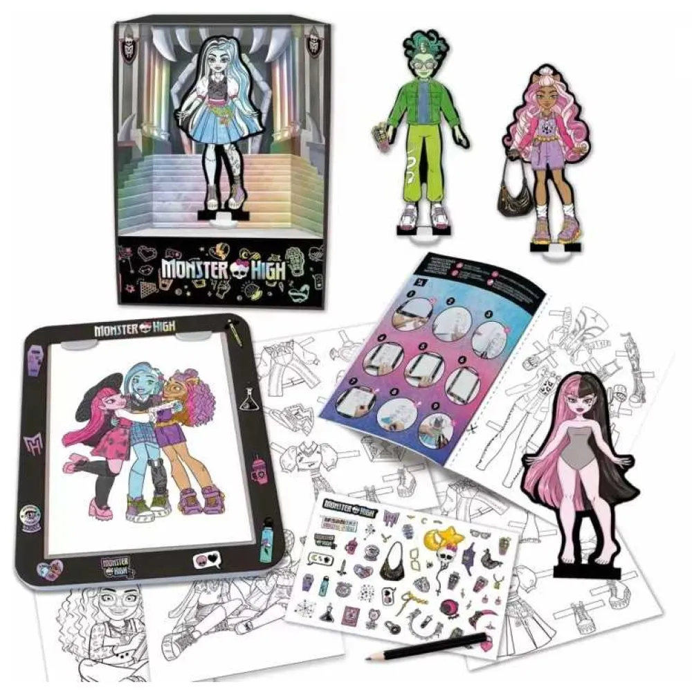 Hot Monster High Designer Mesa Diseño Luz