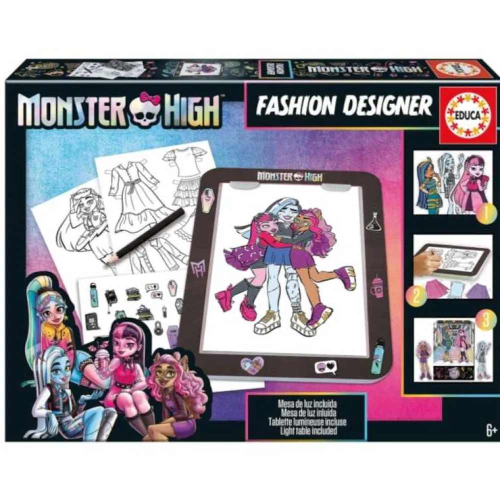 Hot Monster High Designer Mesa Diseño Luz