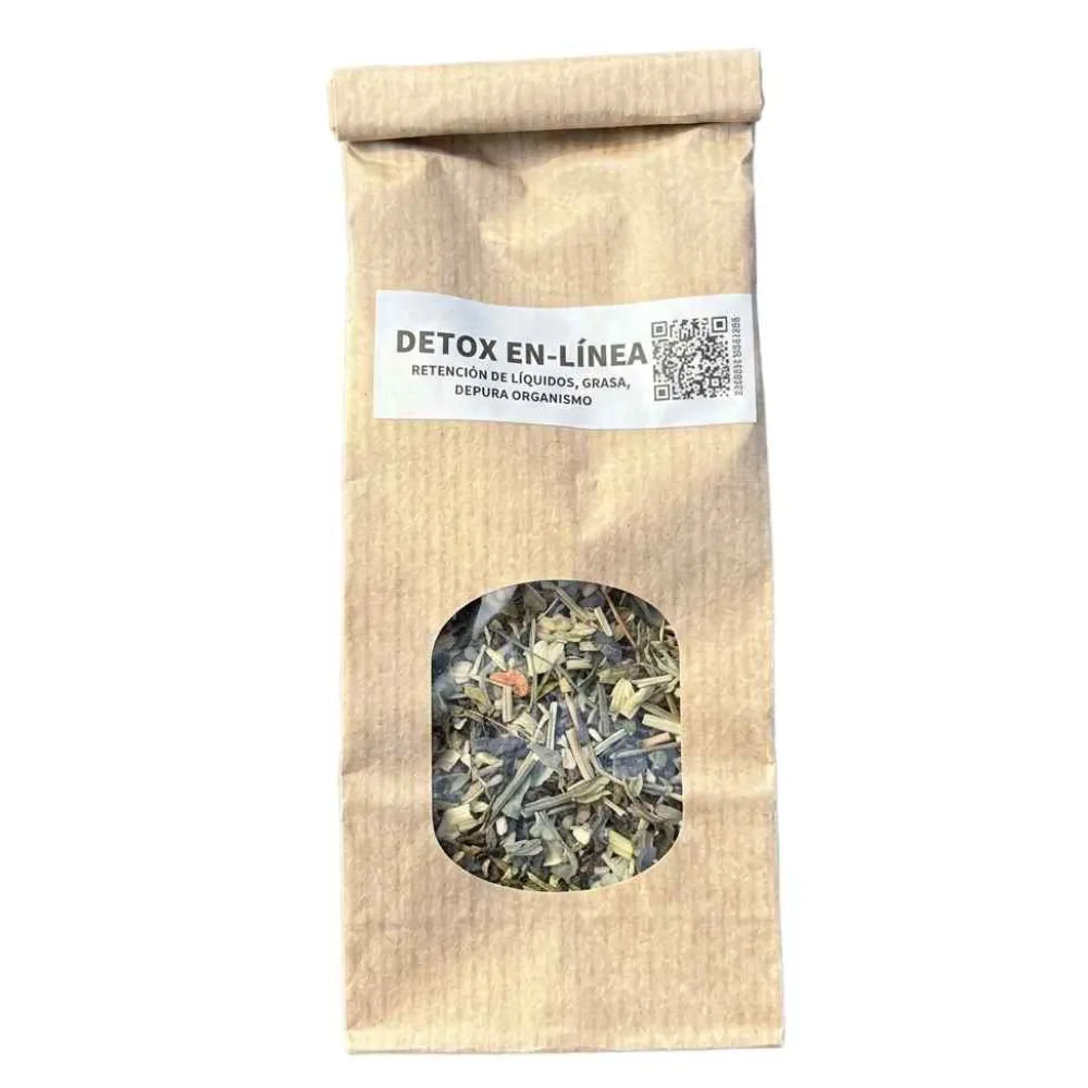 Lurreko Detox en Línea Bio Mezcla depurativa y control de peso natural 30g