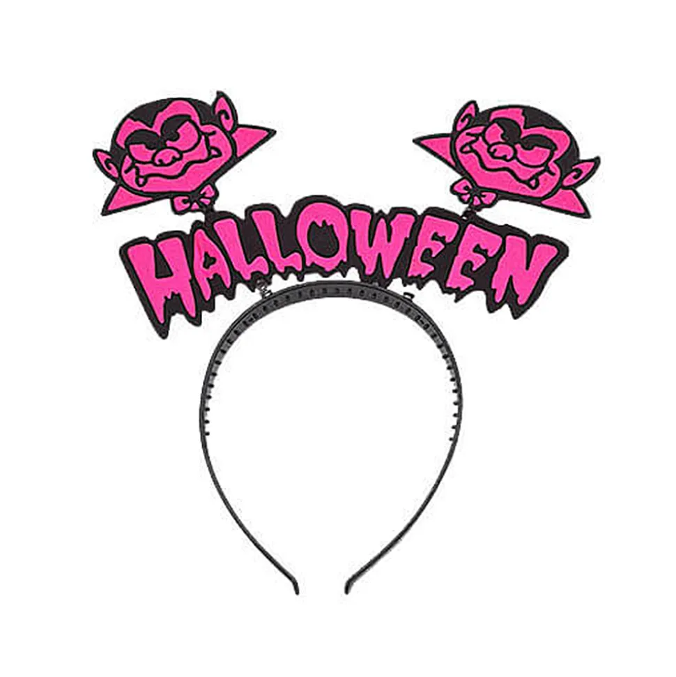 Diadema Halloween con personaje vampiro