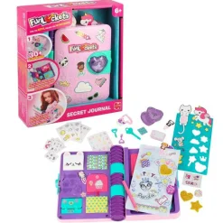 Diario Secreto Funlockets color rosa