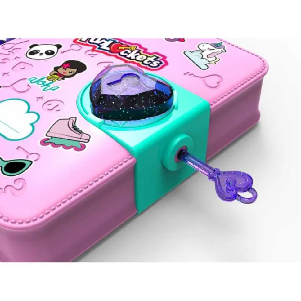 Diario Secreto Funlockets color rosa