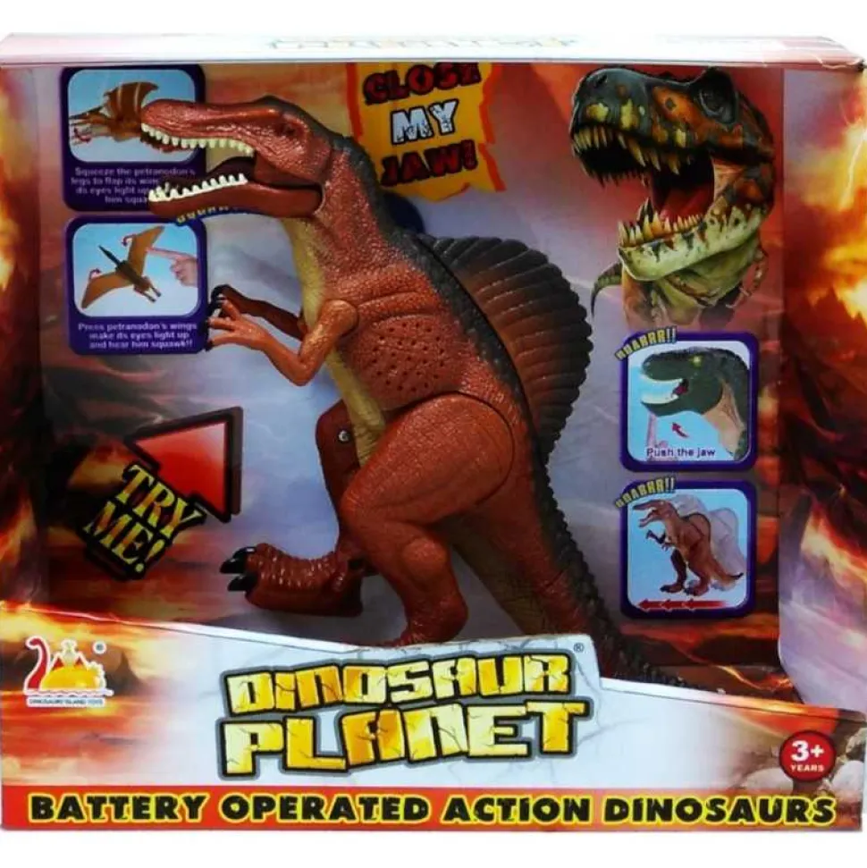 Dinosaurio Spinosaurus con movimiento