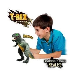 Sale Kapaxko Dinosaurio Tyrannosaurus Rex con movimiento y sonido