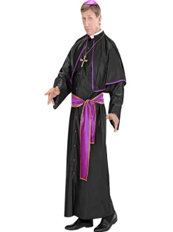 Disfraz adulto Cardenal morado