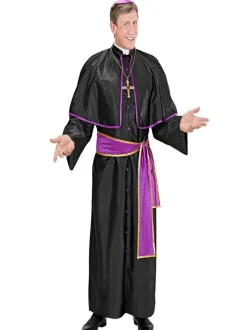Disfraz adulto Cardenal morado