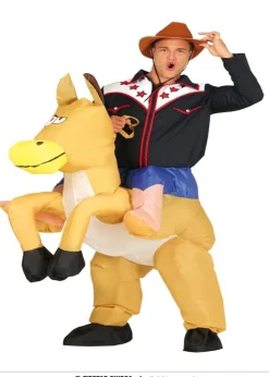 Disfraz adulto Cowboy Hinchable