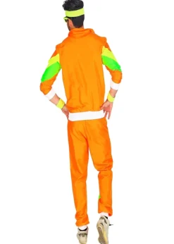 Best Widmann Disfraz Adulto Unisex Chandal Años 80 Naranja