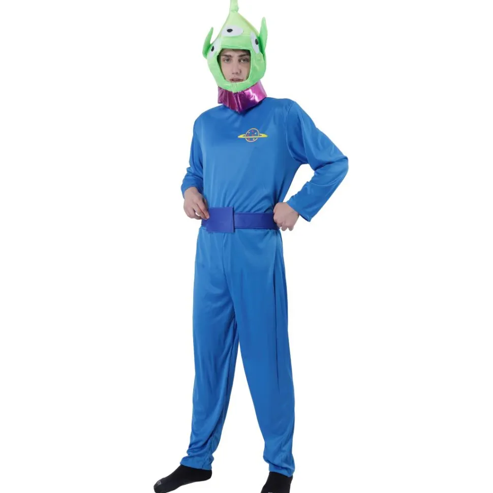 Disfraz Alien Marciano Verde Adulto