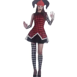 Online Kimokawaii Disfraz Arlequín Mujer
