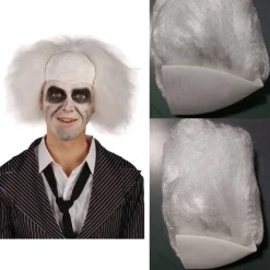 Disfraz Bitelchus Hombre - Traje Chaqueta, Pantalón, Corbata y Peluca