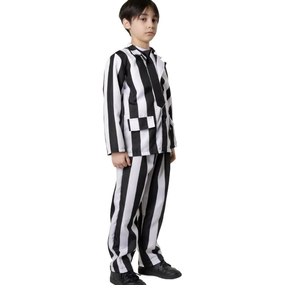 Sale Kebedo Moda Disfraz Bitelchus Niños - Chaqueta, Pantalón y Corbata