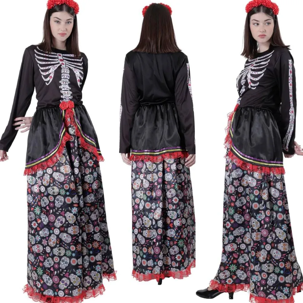 Disfraz Catrina Mejicana Adulta