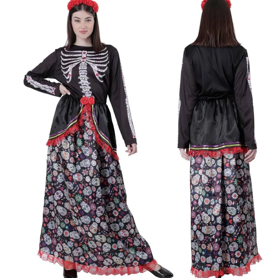 Disfraz Catrina Mejicana Adulta