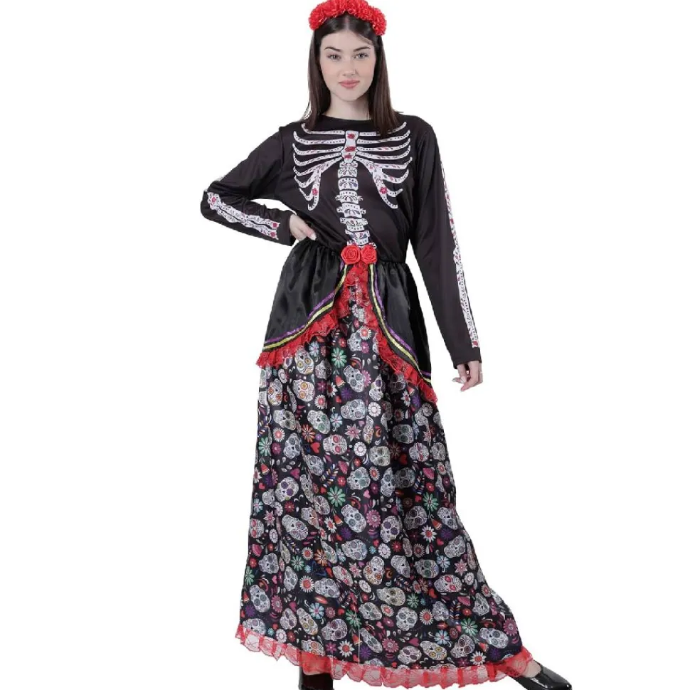 Disfraz Catrina Mejicana Adulta