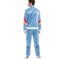 Outlet Partilandia Disfraz chandal azul años 80