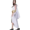 Discount Kebedo Moda Disfraz Cleopatra Mujer - Vestido de Faraona Egipcia con Diadema, Collar y Muñequera
