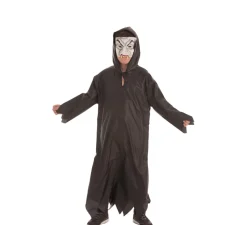 Disfraz con Túnica y Máscara de terror en 3 Modelos surtidos para niños
