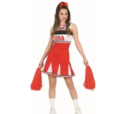 Disfraz de Animadora Cheerleader para adolescente