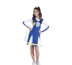 Sale Disfraz de Animadora del Equipo Azul para adolescente