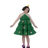 Disfraz de Arbolito de Navidad Adornado Deluxe para niña