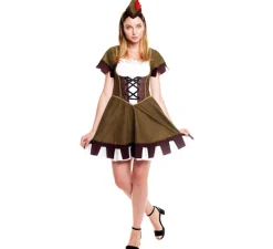 Disfraz de Arquera del Bosque para mujer
