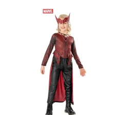 Clearance Disfraz de Bruja Escarlata Rojo Deluxe para niña