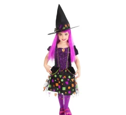 Disfraz de Bruja Top Symbol para niña