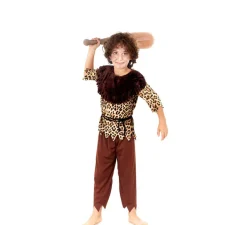 Disfraz de Cavernícola Animal Print para niño