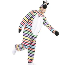Disfraz de Cebra Multicolor para hombre