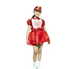 Disfraz de Chupa Chups Lollipop Rojo para niña