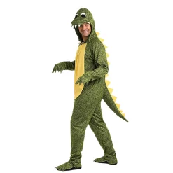 Sale Disfraces Lucero Disfraz de Cocodrilo o Dinosaurio Adulto – Mono Completo