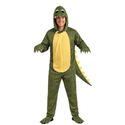 Sale Disfraces Lucero Disfraz de Cocodrilo o Dinosaurio Adulto – Mono Completo