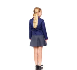 Best Disfraz de Colegiala Moderno Azul para niña