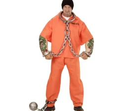 Clearance Disfraz de Convicto Tatuado para hombre