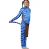 Disfraz de Criatura Azul Fiesta Halloween Carnaval - Traje de Fantasía de Avatare Tallas 3-15 Años