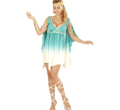 Discount Disfraz de Diosa del Olimpo Azul para mujer