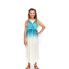 Clearance Disfraz de Diosa Griega Azul y Blanco para niña