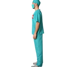 Disfraz de Doctor Azul con Mangas Cortas para Hombre