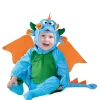 Disfraz de Dragoncito azul Baby para bebes