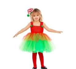 New Disfraz de Elfa con Tutú para niña y bebé