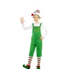 Disfraz de Elfo Verde con gorro para niños